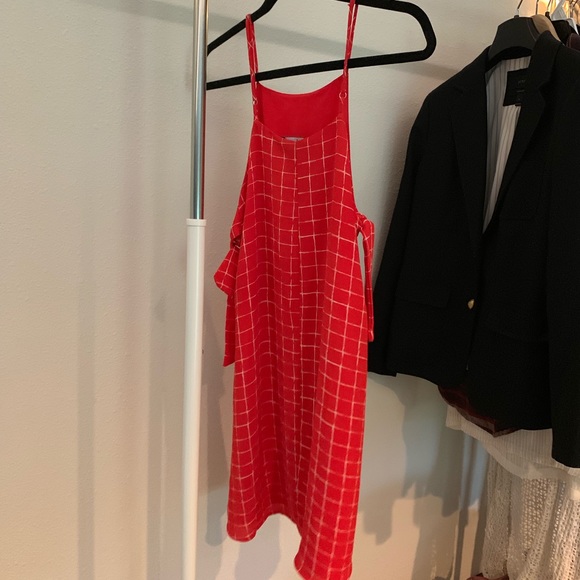 Lulus Grid Pattern Dress - Picture 2 of 5